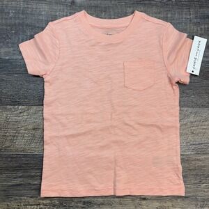 NEW Janie and Jack The Slub Tee in Coral Boys Size‎ 3